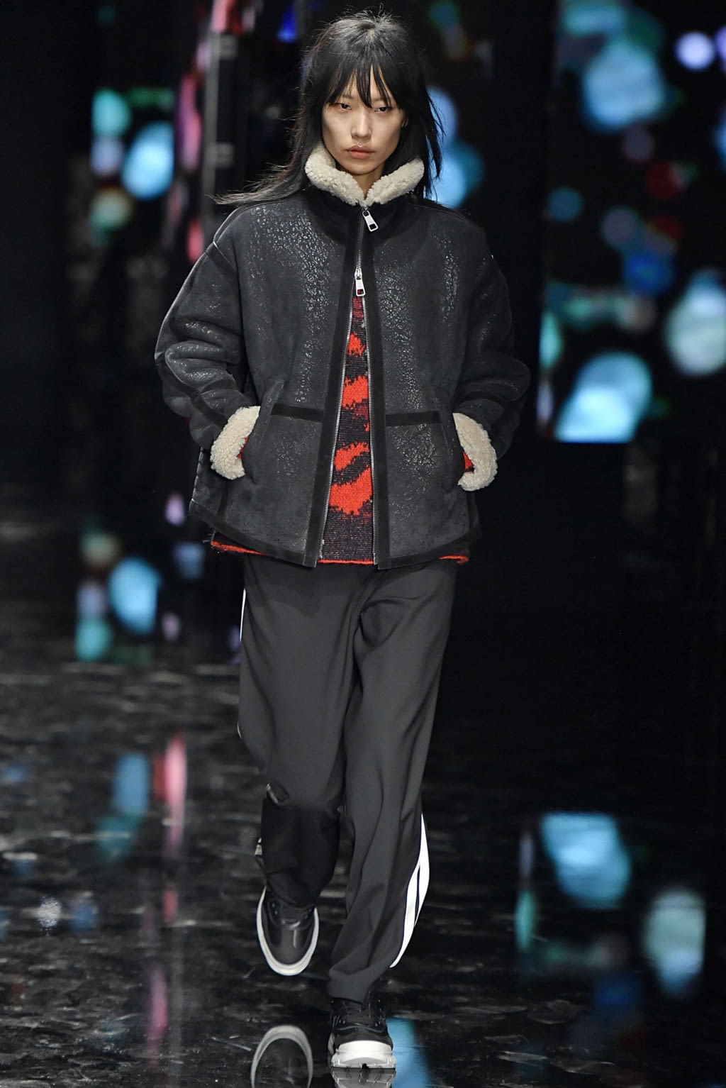 Fashion Week Milan Fall/Winter 2019 look 34 from the Neil Barrett collection 男装