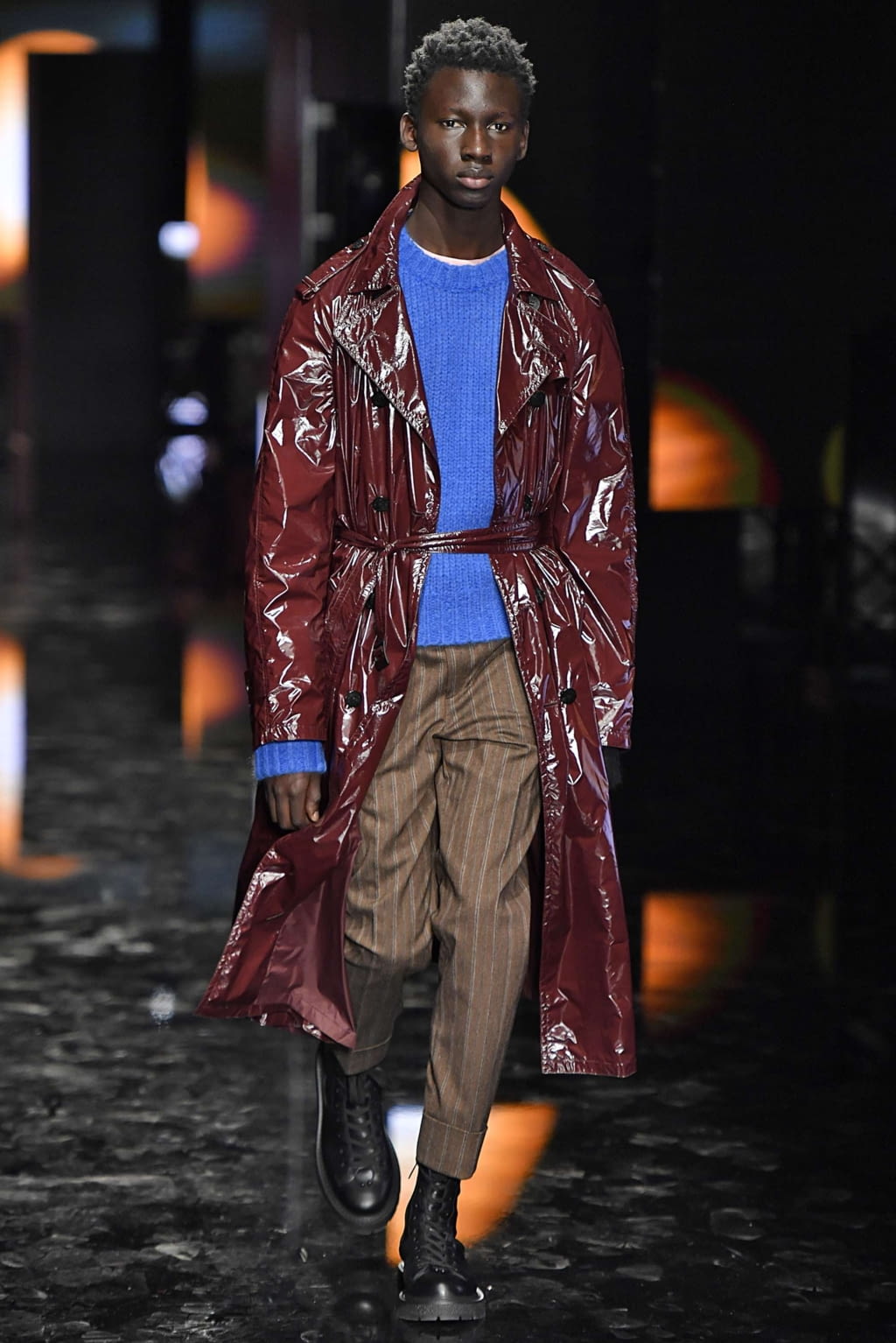 Fashion Week Milan Fall/Winter 2019 look 47 from the Neil Barrett collection 男装