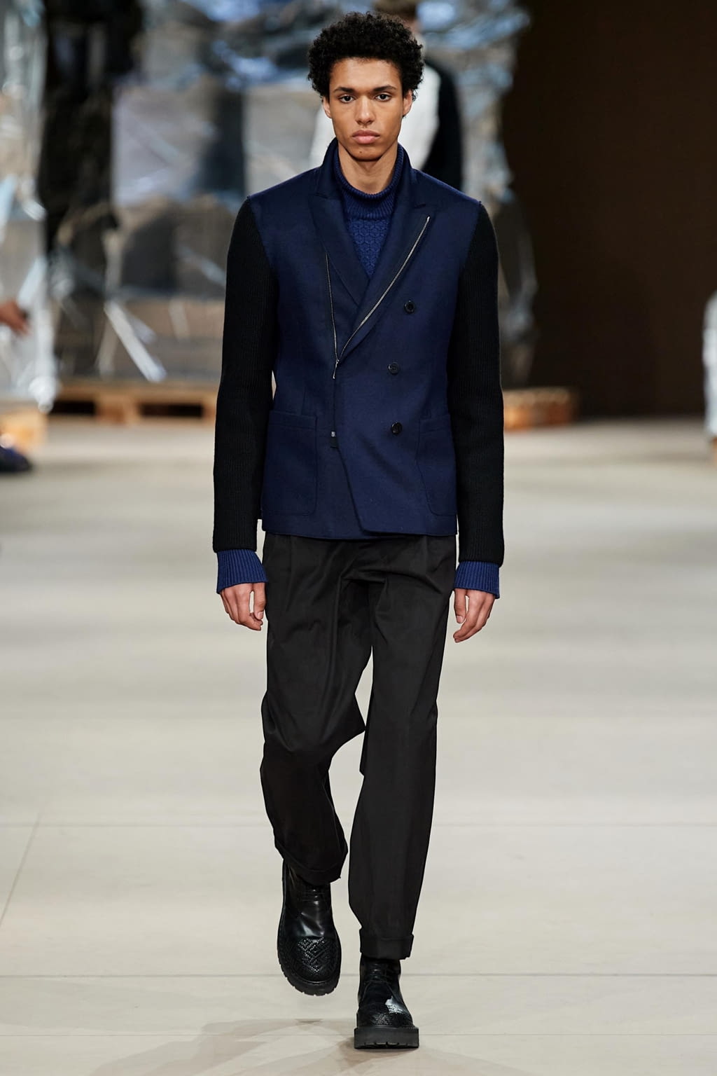 Fashion Week Milan Fall/Winter 2020 look 3 from the Neil Barrett collection 男装