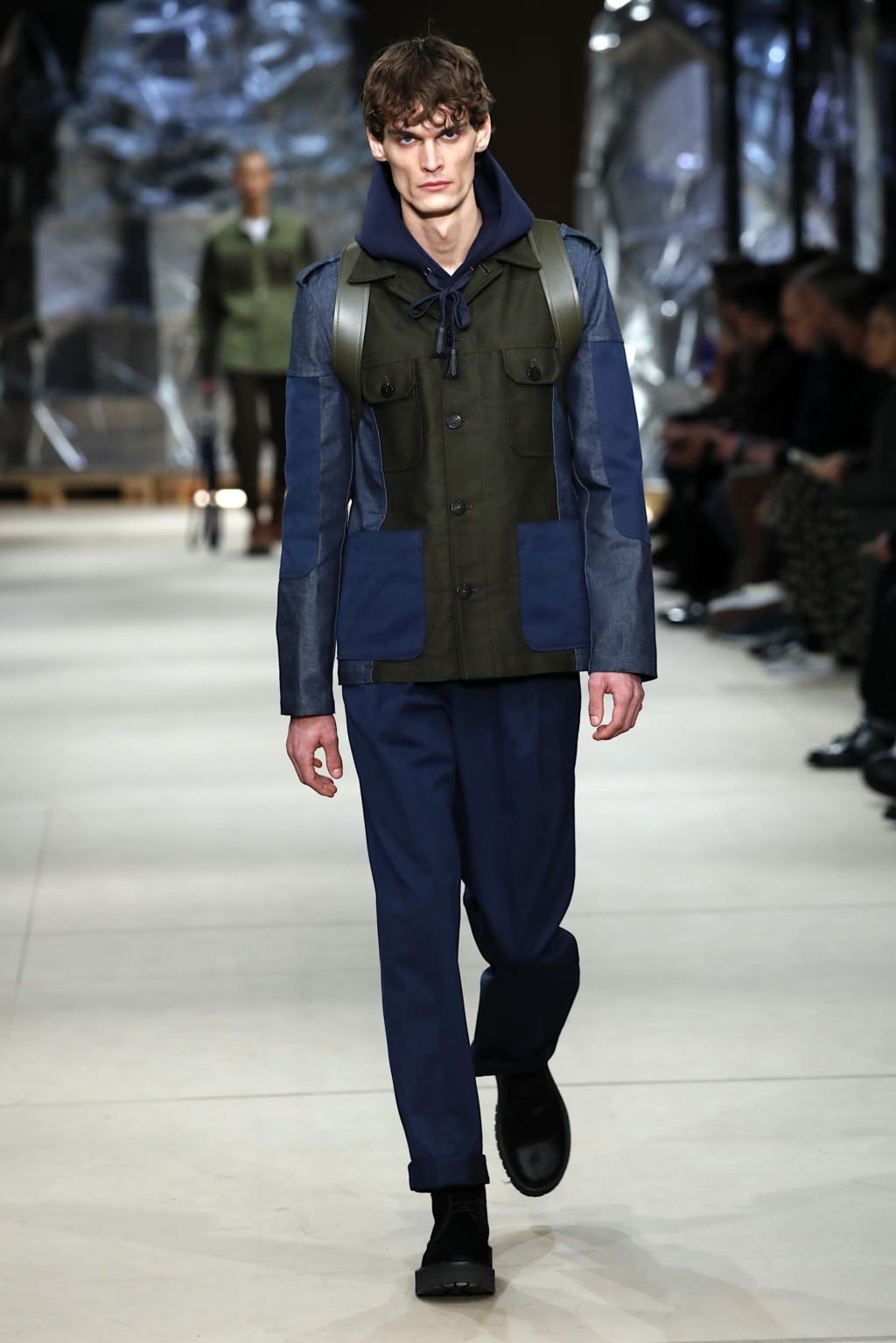 Fashion Week Milan Fall/Winter 2020 look 37 from the Neil Barrett collection 男装