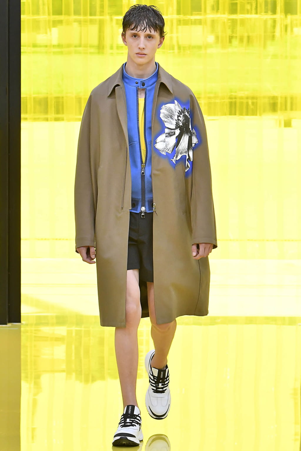 Fashion Week Milan Spring/Summer 2019 look 1 from the Neil Barrett collection menswear