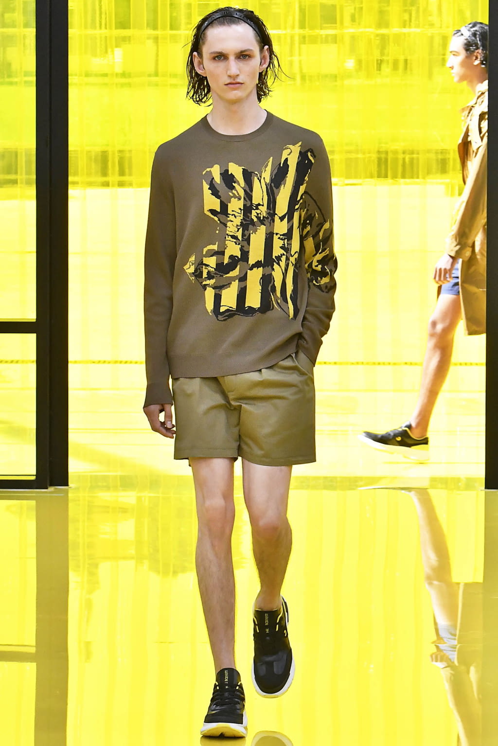 Fashion Week Milan Spring/Summer 2019 look 6 from the Neil Barrett collection menswear