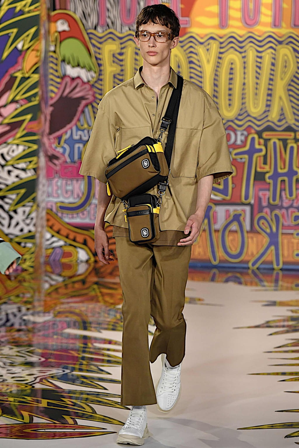 Fashion Week Milan Spring/Summer 2020 look 5 from the Neil Barrett collection menswear