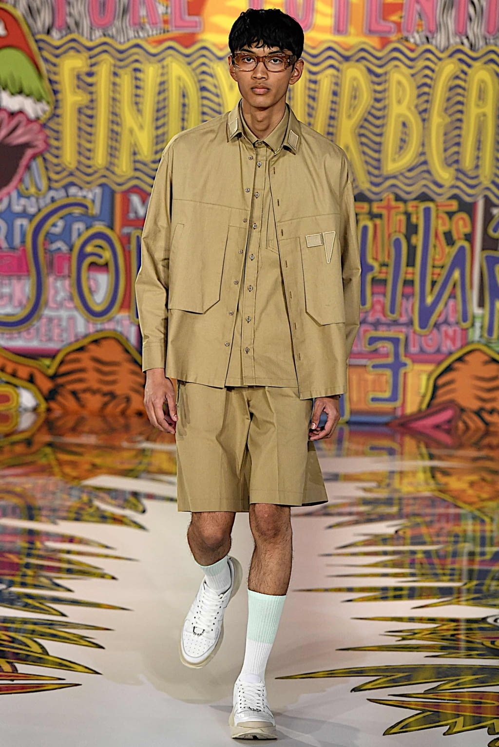 Fashion Week Milan Spring/Summer 2020 look 7 from the Neil Barrett collection menswear