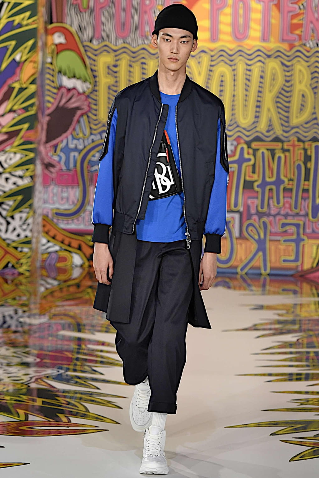 Fashion Week Milan Spring/Summer 2020 look 13 from the Neil Barrett collection 男装