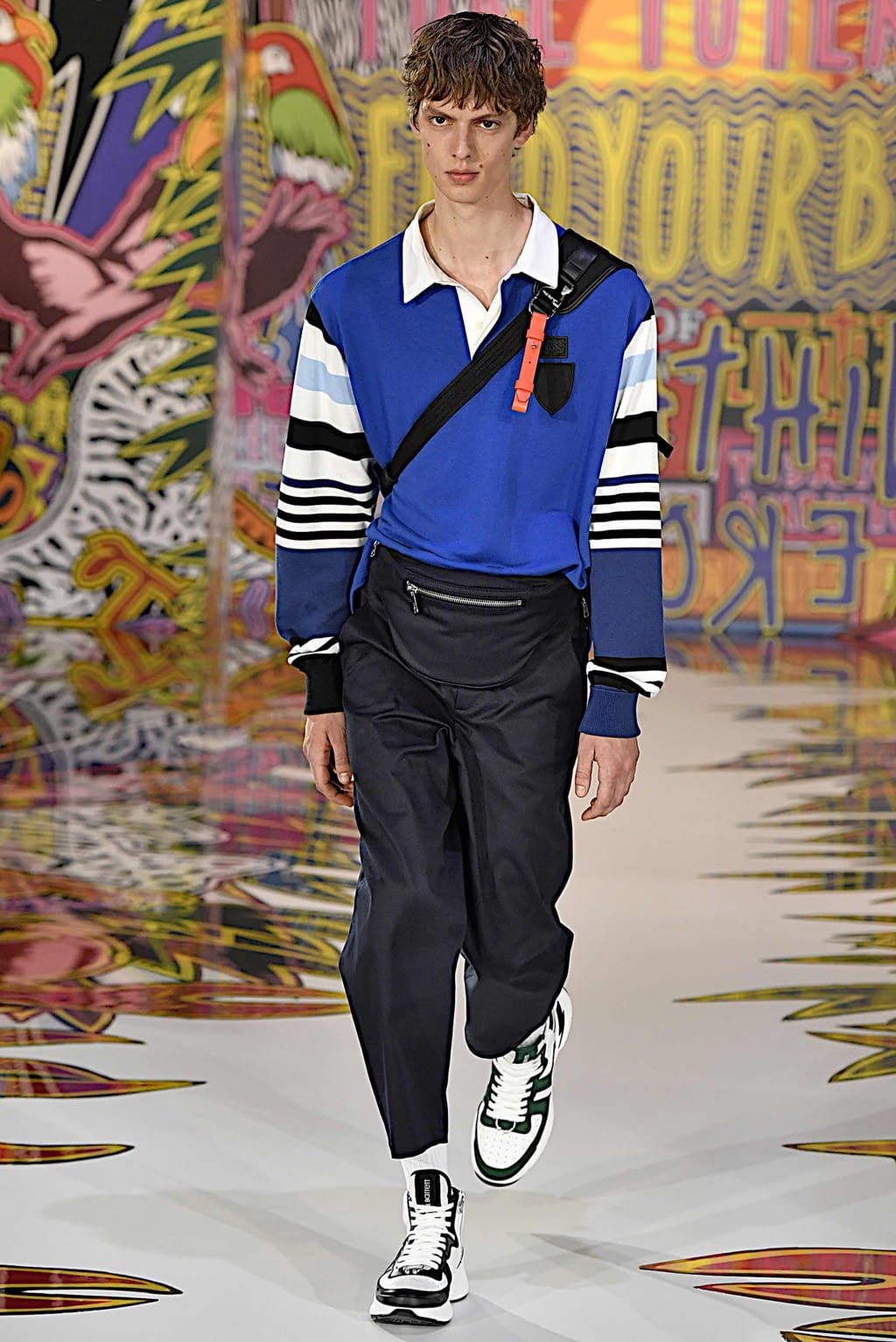 Fashion Week Milan Spring/Summer 2020 look 17 from the Neil Barrett collection menswear