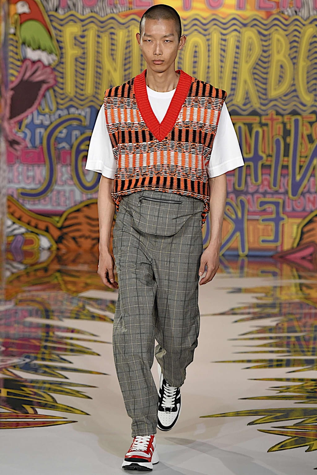 Fashion Week Milan Spring/Summer 2020 look 27 from the Neil Barrett collection menswear