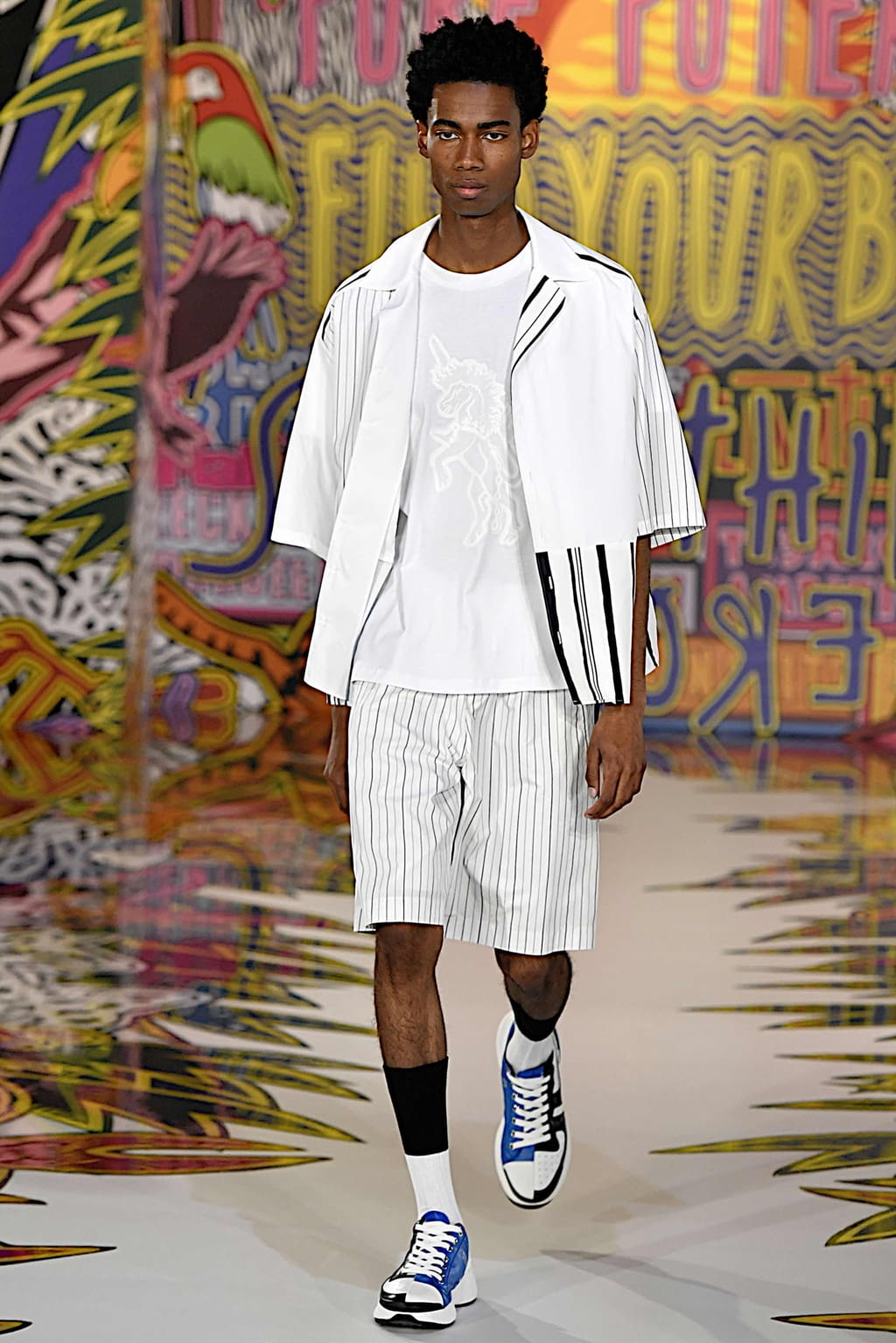 Fashion Week Milan Spring/Summer 2020 look 36 from the Neil Barrett collection 男装