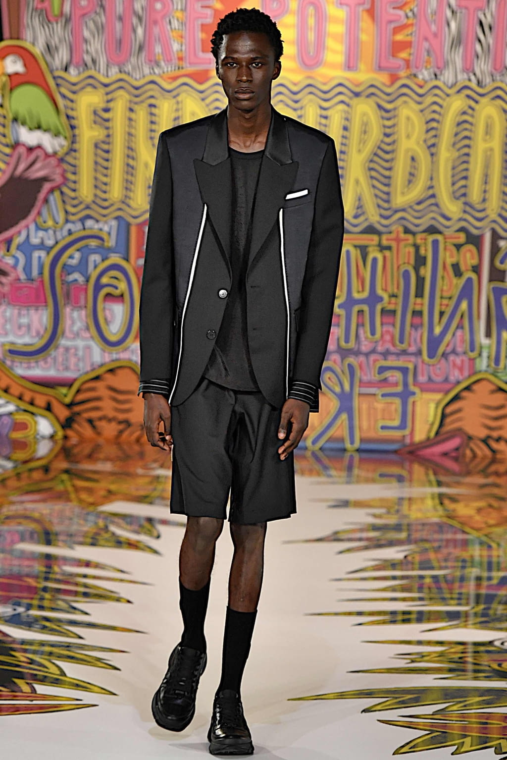 Fashion Week Milan Spring/Summer 2020 look 39 from the Neil Barrett collection menswear