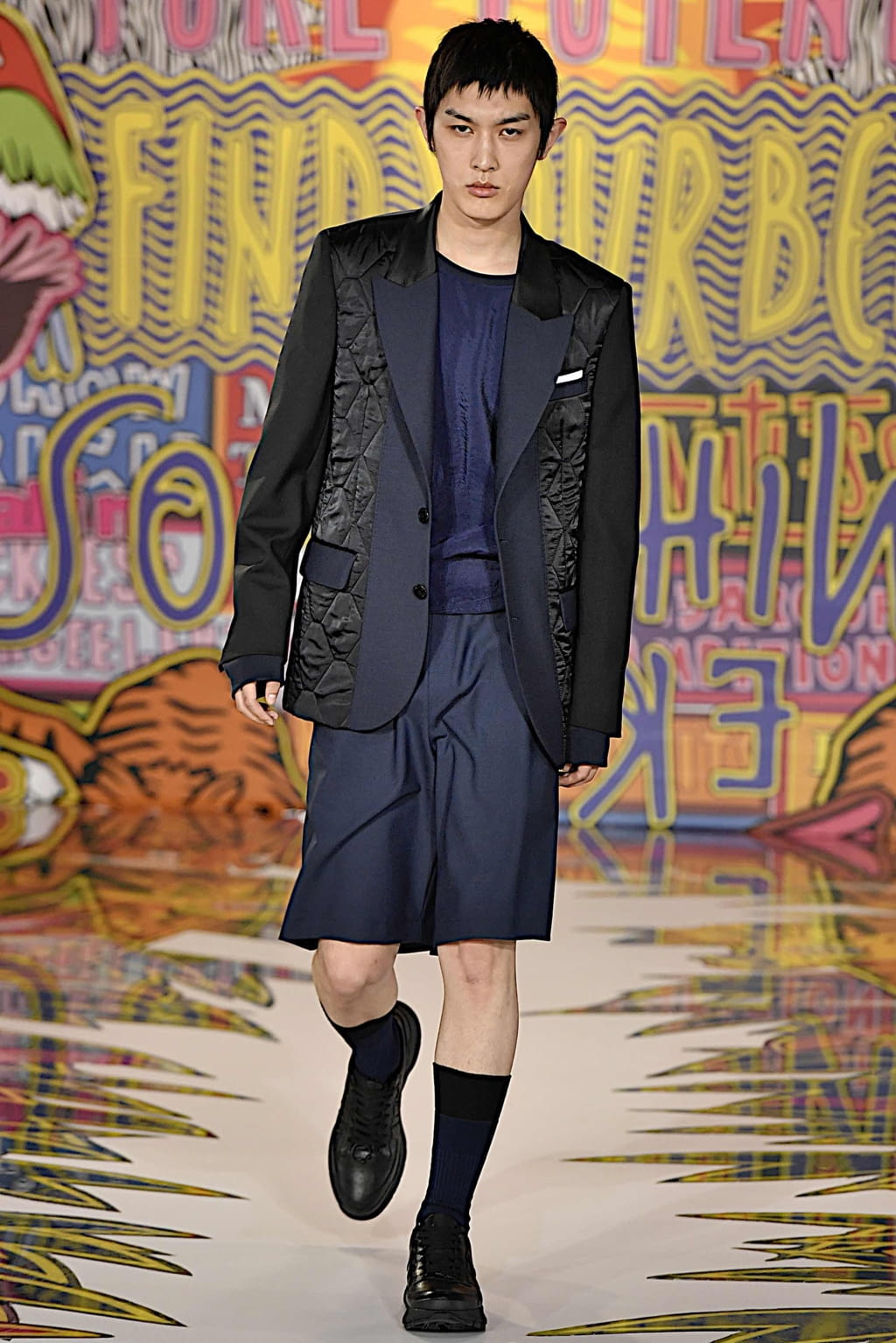 Fashion Week Milan Spring/Summer 2020 look 46 from the Neil Barrett collection 男装