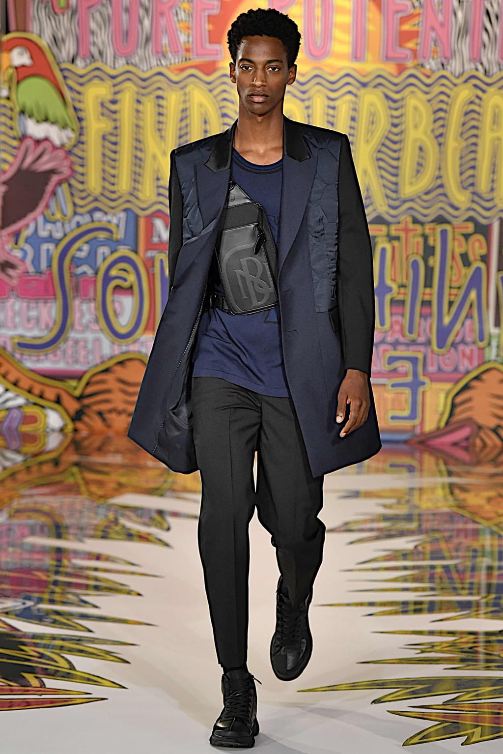 Fashion Week Milan Spring/Summer 2020 look 47 from the Neil Barrett collection menswear