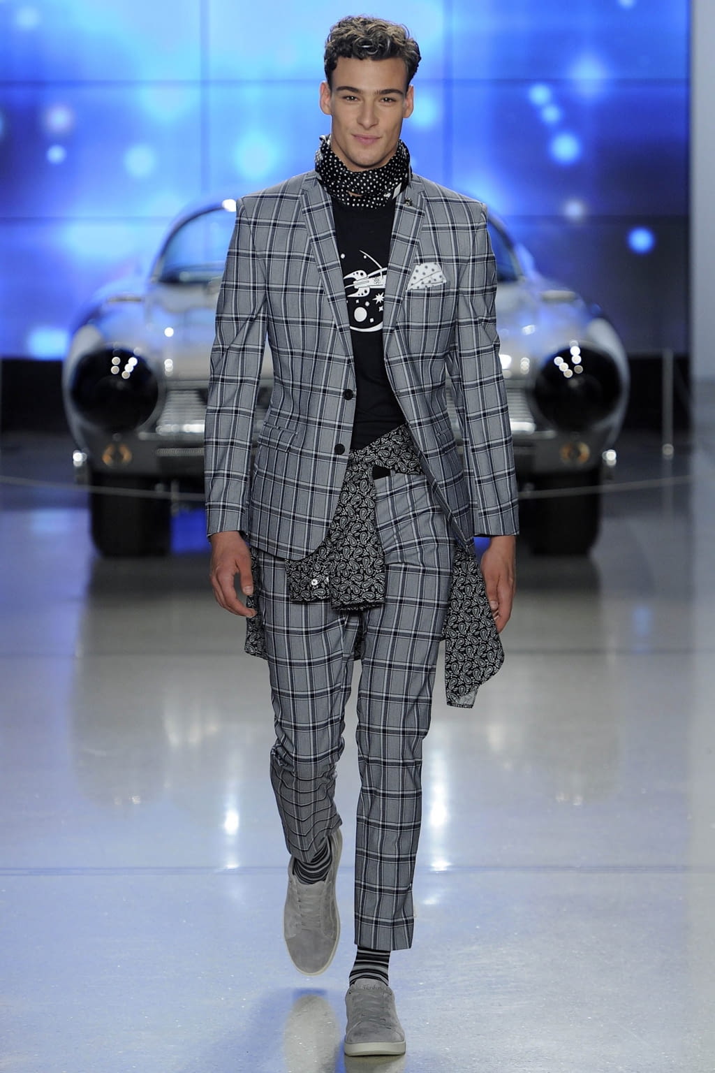 Fashion Week New York Spring/Summer 2019 look 7 from the Nick Graham collection 男装