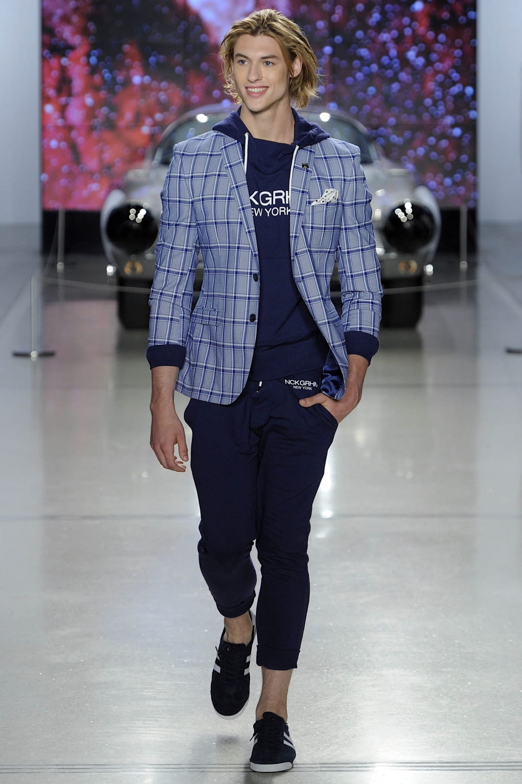 Fashion Week New York Spring/Summer 2019 look 17 from the Nick Graham collection 男装