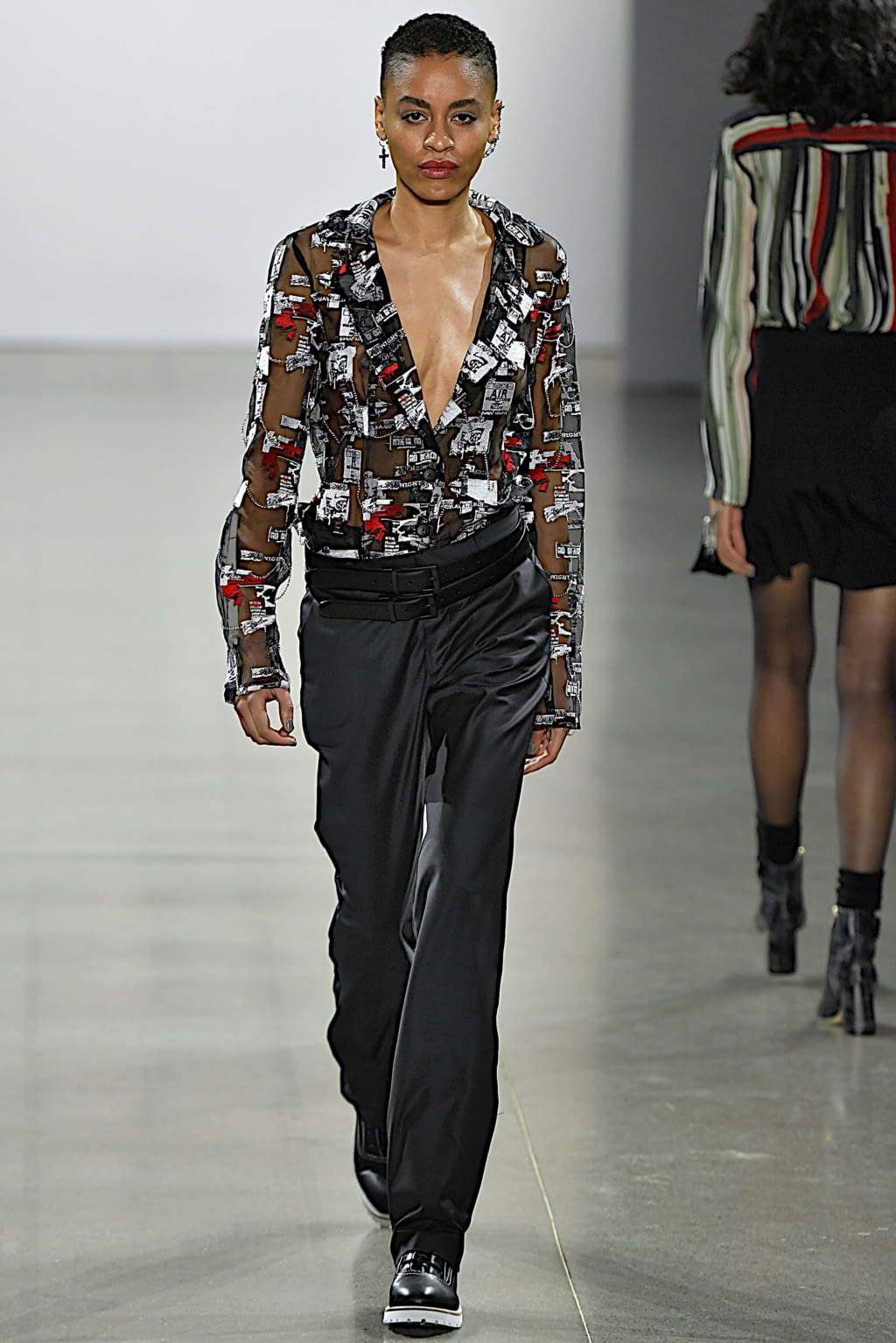 Fashion Week New York Fall/Winter 2019 look 15 from the Nicole Miller collection womenswear