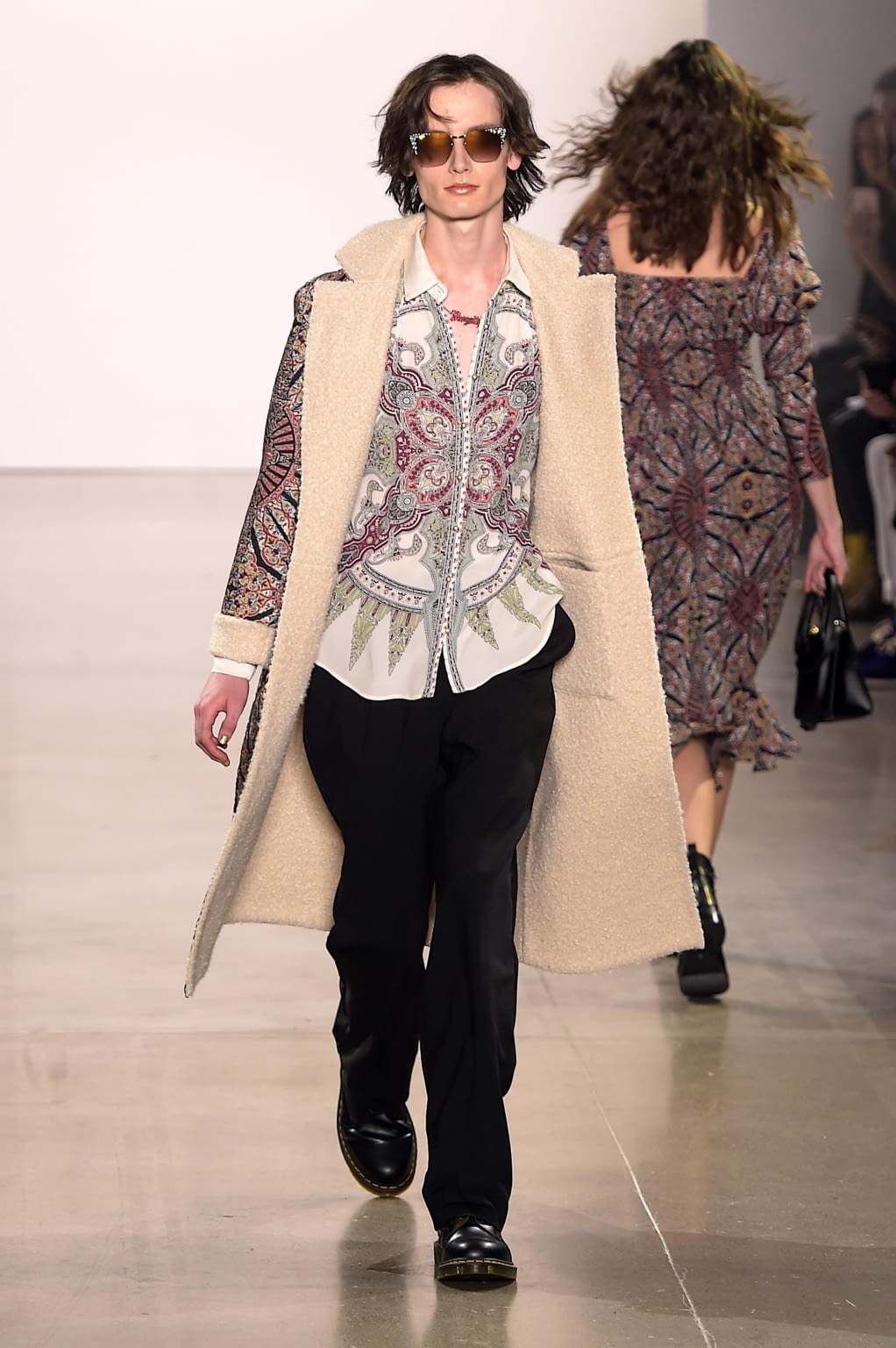 Fashion Week New York Fall/Winter 2020 look 9 from the Nicole Miller collection womenswear