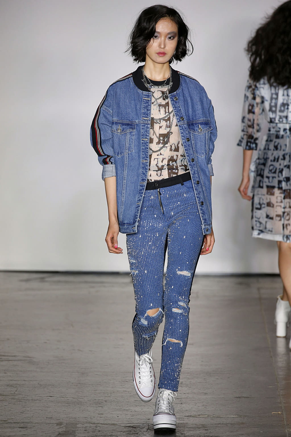 Fashion Week New York Spring/Summer 2019 look 15 from the Nicole Miller collection womenswear