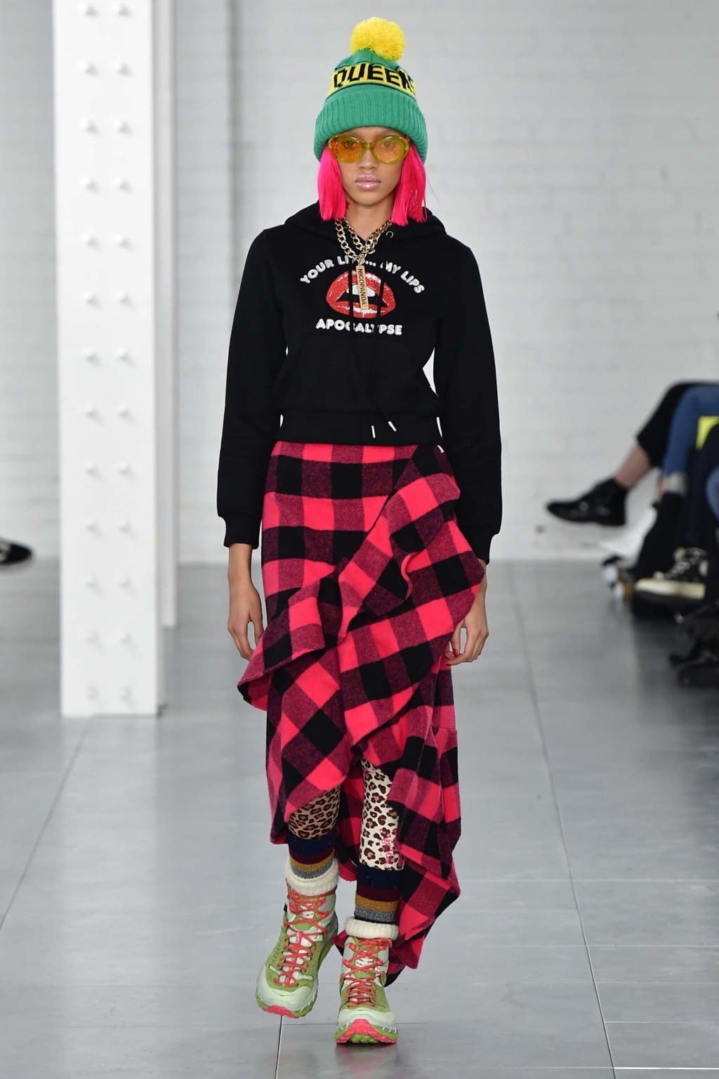 Fashion Week London Fall/Winter 2018 look 6 de la collection Nicopanda womenswear