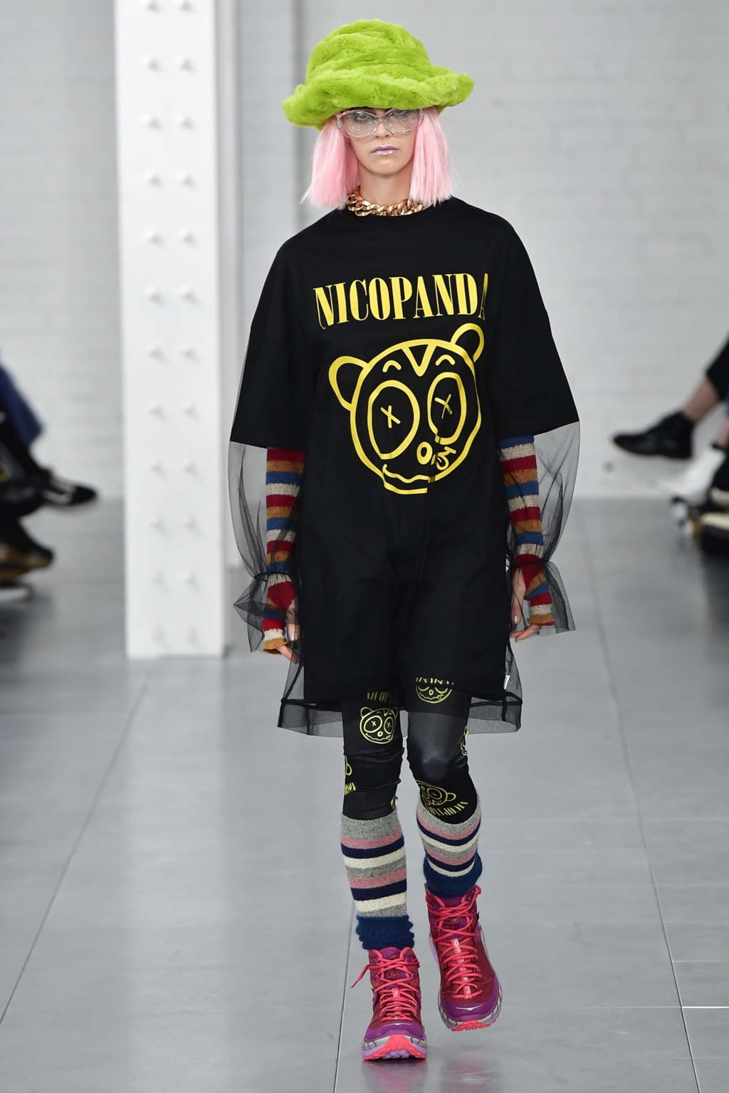 Fashion Week London Fall/Winter 2018 look 9 de la collection Nicopanda womenswear