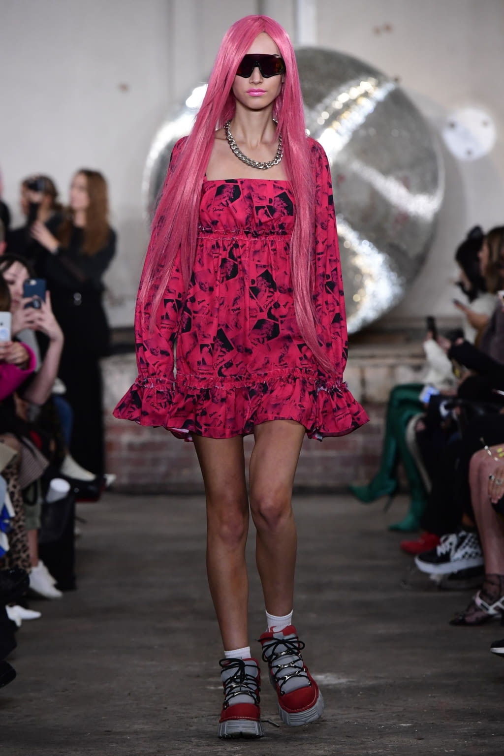 Fashion Week London Spring/Summer 2019 look 25 from the Nicopanda collection 女装