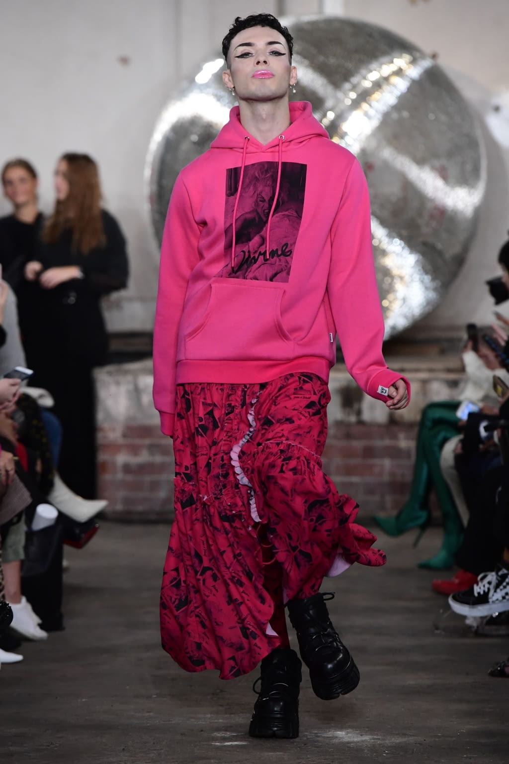 Fashion Week London Spring/Summer 2019 look 26 from the Nicopanda collection womenswear
