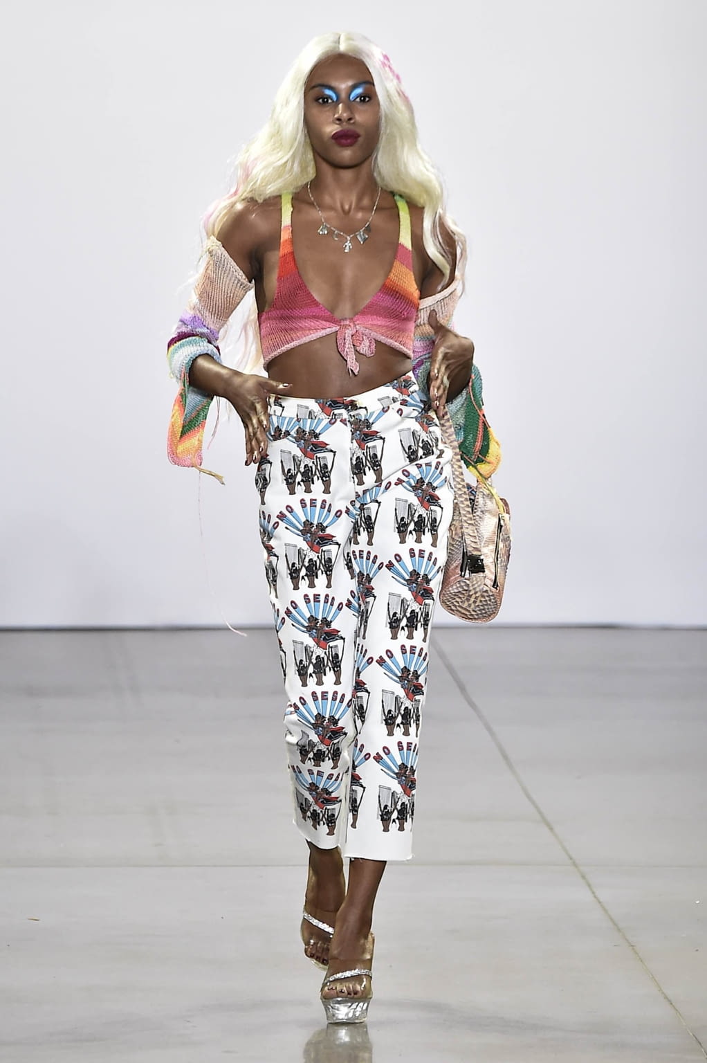 Fashion Week New York Spring/Summer 2020 look 6 from the No Sesso collection womenswear