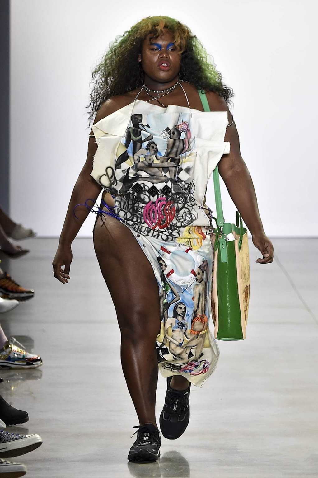 Fashion Week New York Spring/Summer 2020 look 12 from the No Sesso collection womenswear