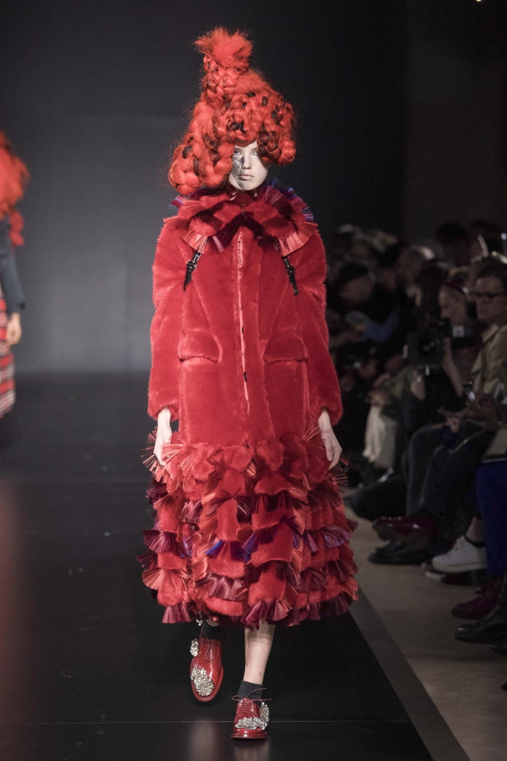Fashion Week Paris Fall/Winter 2020 look 22 from the Noir Kei Ninomiya collection womenswear