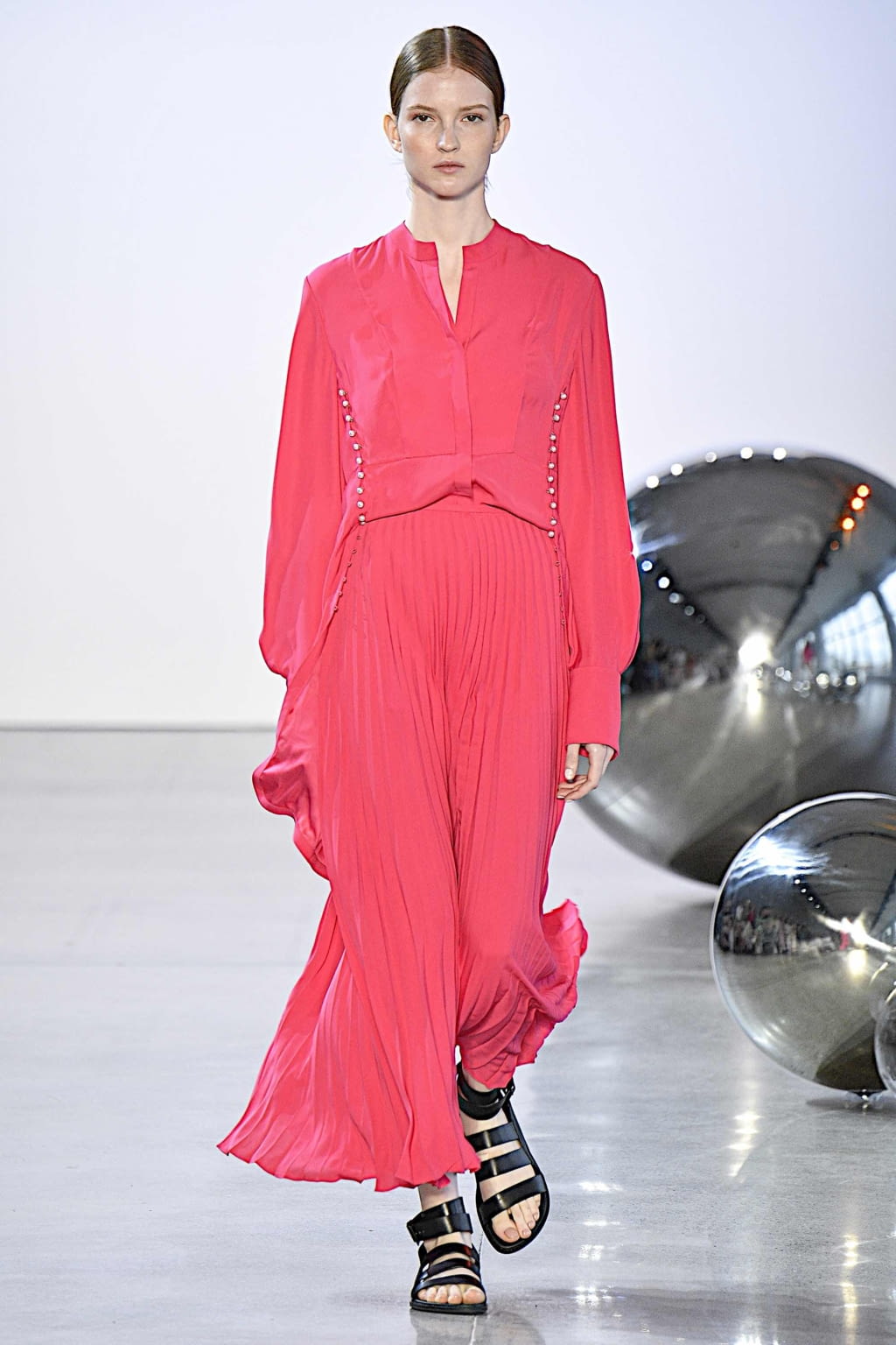 Fashion Week New York Spring/Summer 2020 look 1 from the Noon by Noor collection womenswear