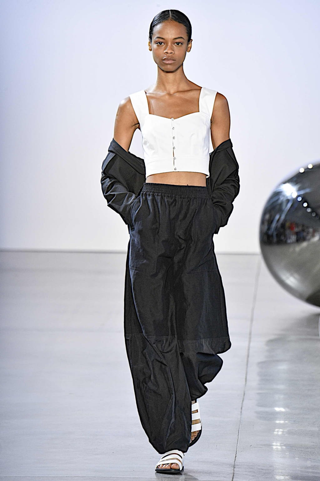 Fashion Week New York Spring/Summer 2020 look 11 from the Noon by Noor collection womenswear