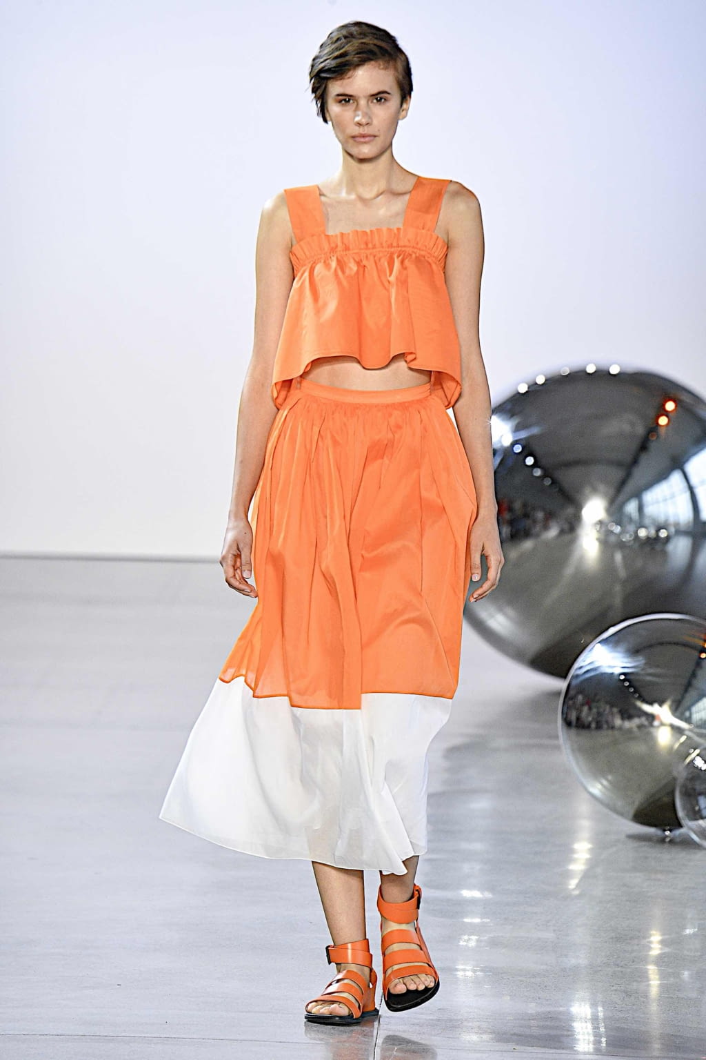 Fashion Week New York Spring/Summer 2020 look 15 from the Noon by Noor collection womenswear