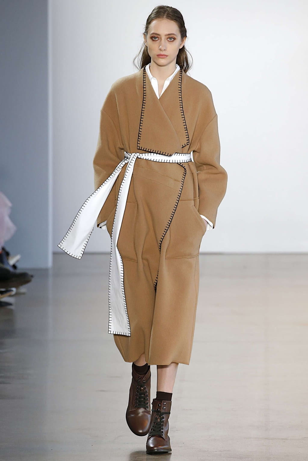 Fashion Week New York Fall/Winter 2019 look 6 from the Noon by Noor collection womenswear
