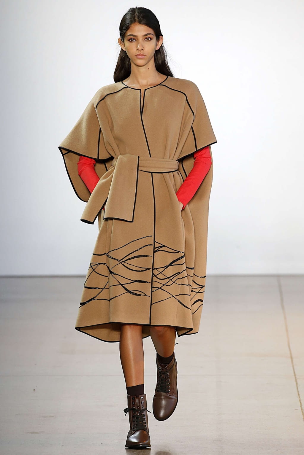 Fashion Week New York Fall/Winter 2019 look 27 from the Noon by Noor collection womenswear