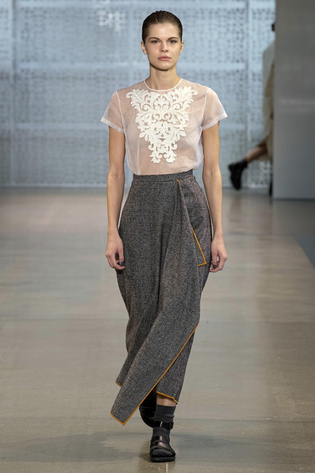 Fashion Week New York Fall/Winter 2020 look 10 de la collection Noon by Noor womenswear