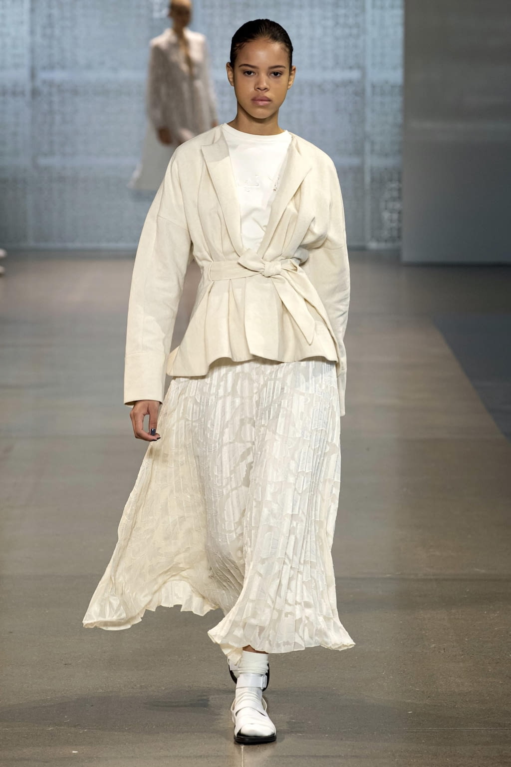 Fashion Week New York Fall/Winter 2020 look 23 from the Noon by Noor collection womenswear