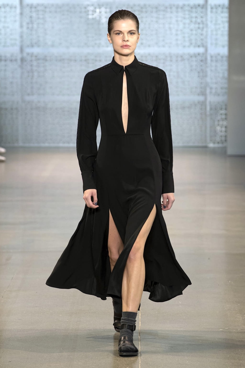 Fashion Week New York Fall/Winter 2020 look 26 from the Noon by Noor collection womenswear
