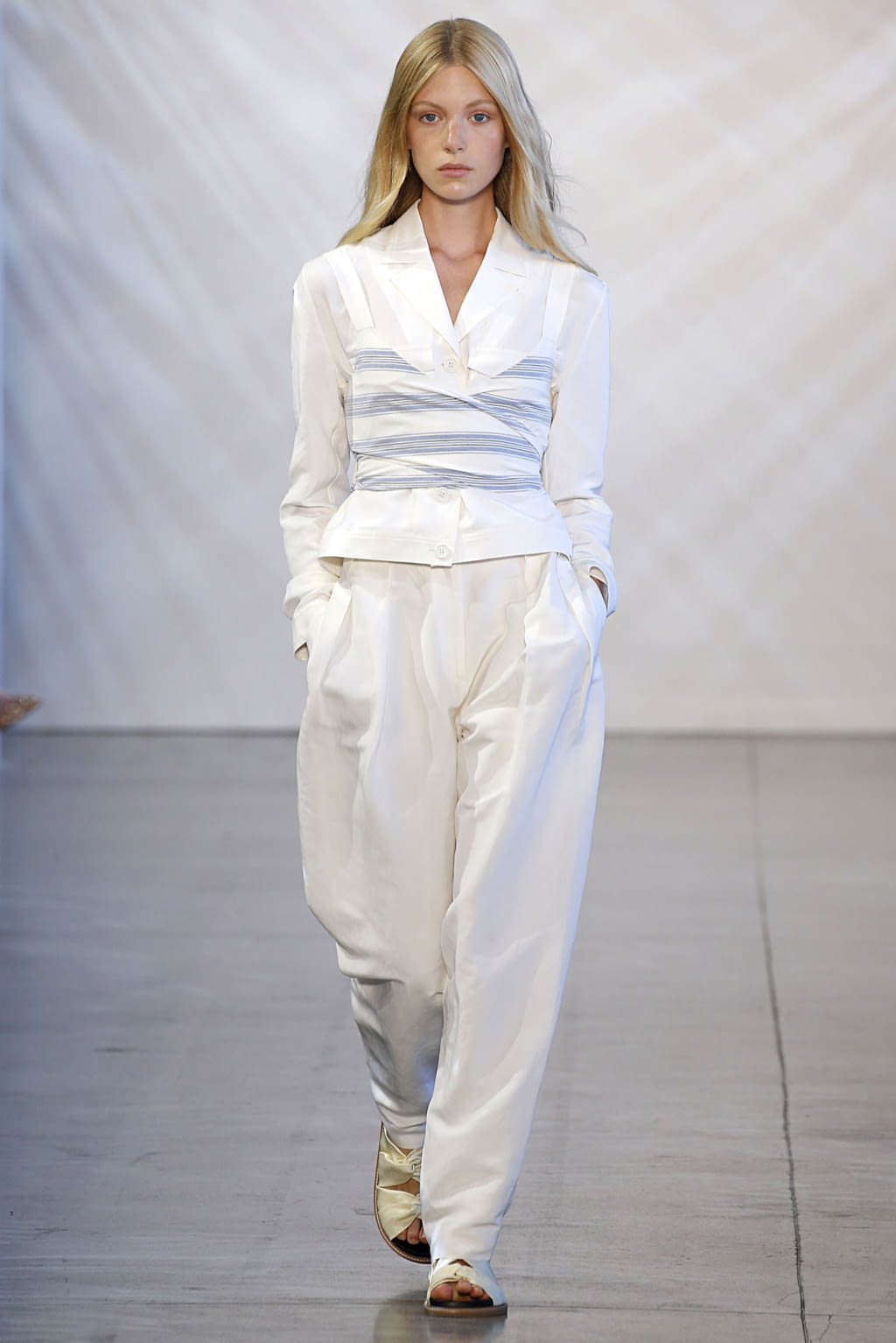 Fashion Week New York Spring/Summer 2019 look 6 from the Noon by Noor collection womenswear