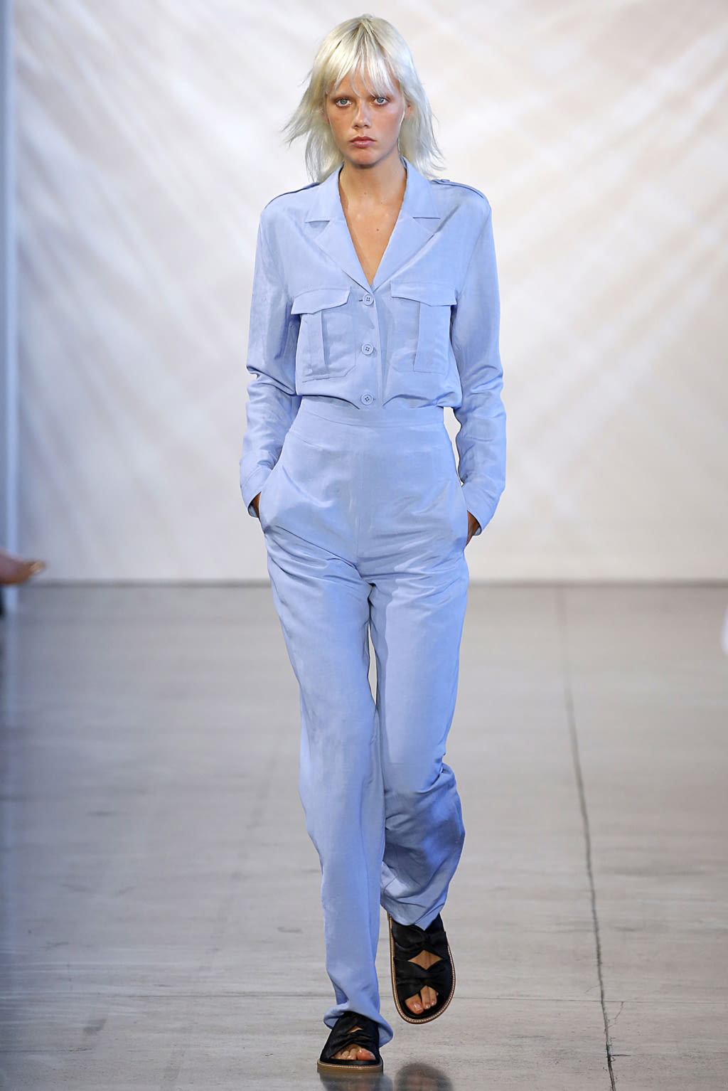 Fashion Week New York Spring/Summer 2019 look 10 from the Noon by Noor collection 女装
