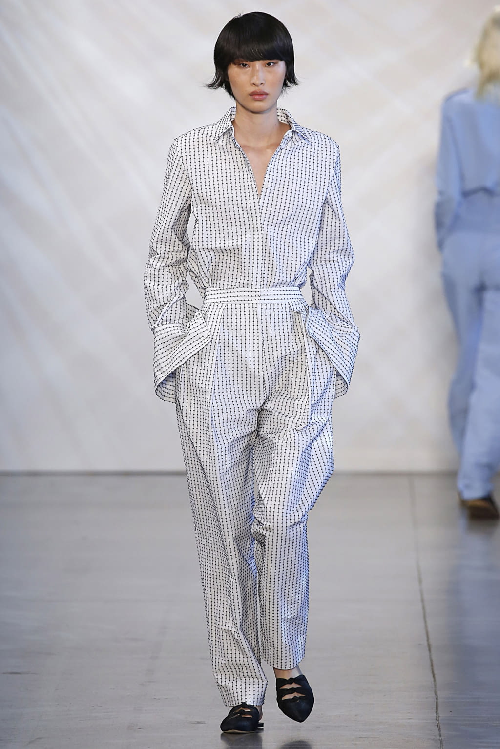 Fashion Week New York Spring/Summer 2019 look 12 from the Noon by Noor collection womenswear