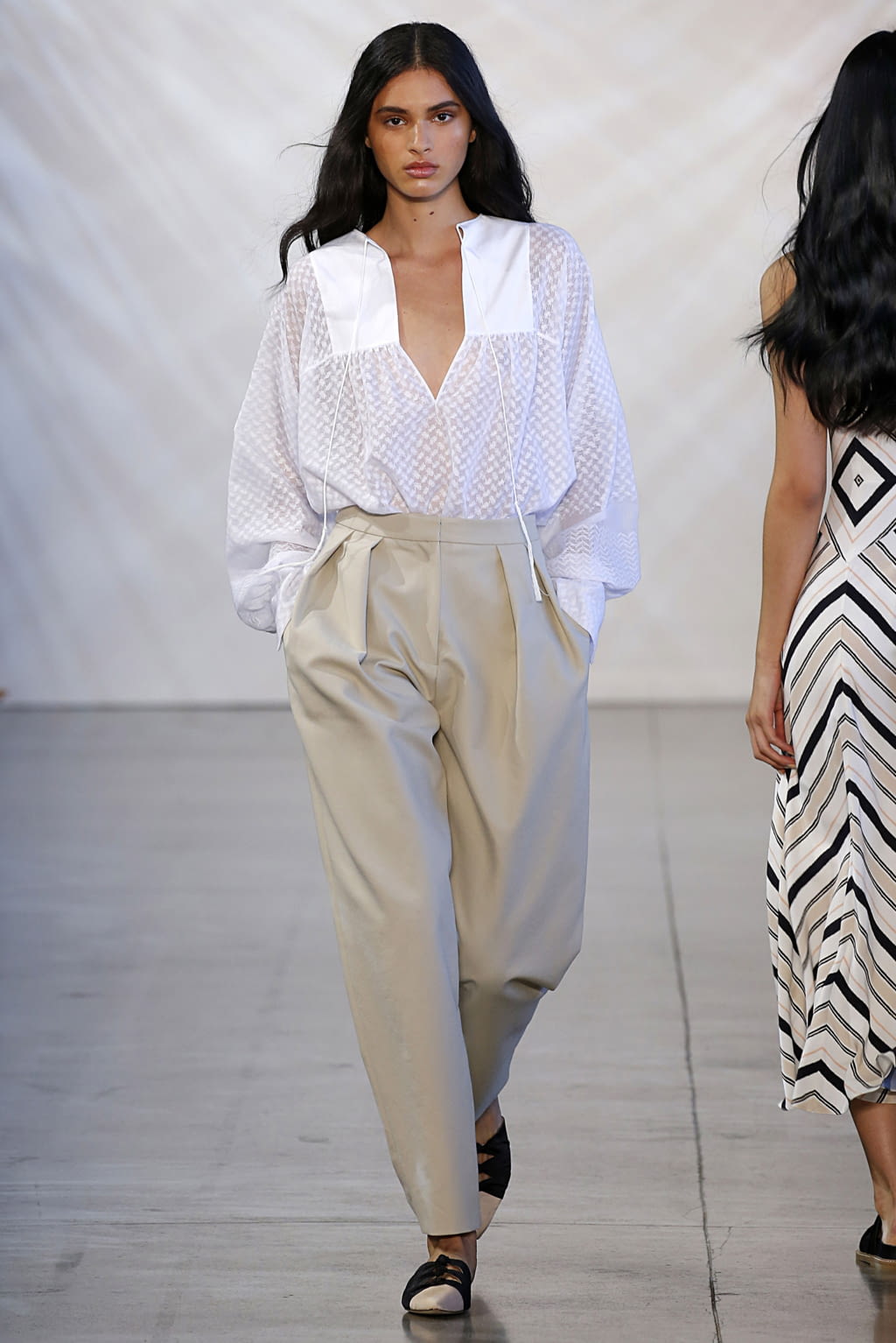 Fashion Week New York Spring/Summer 2019 look 18 from the Noon by Noor collection womenswear