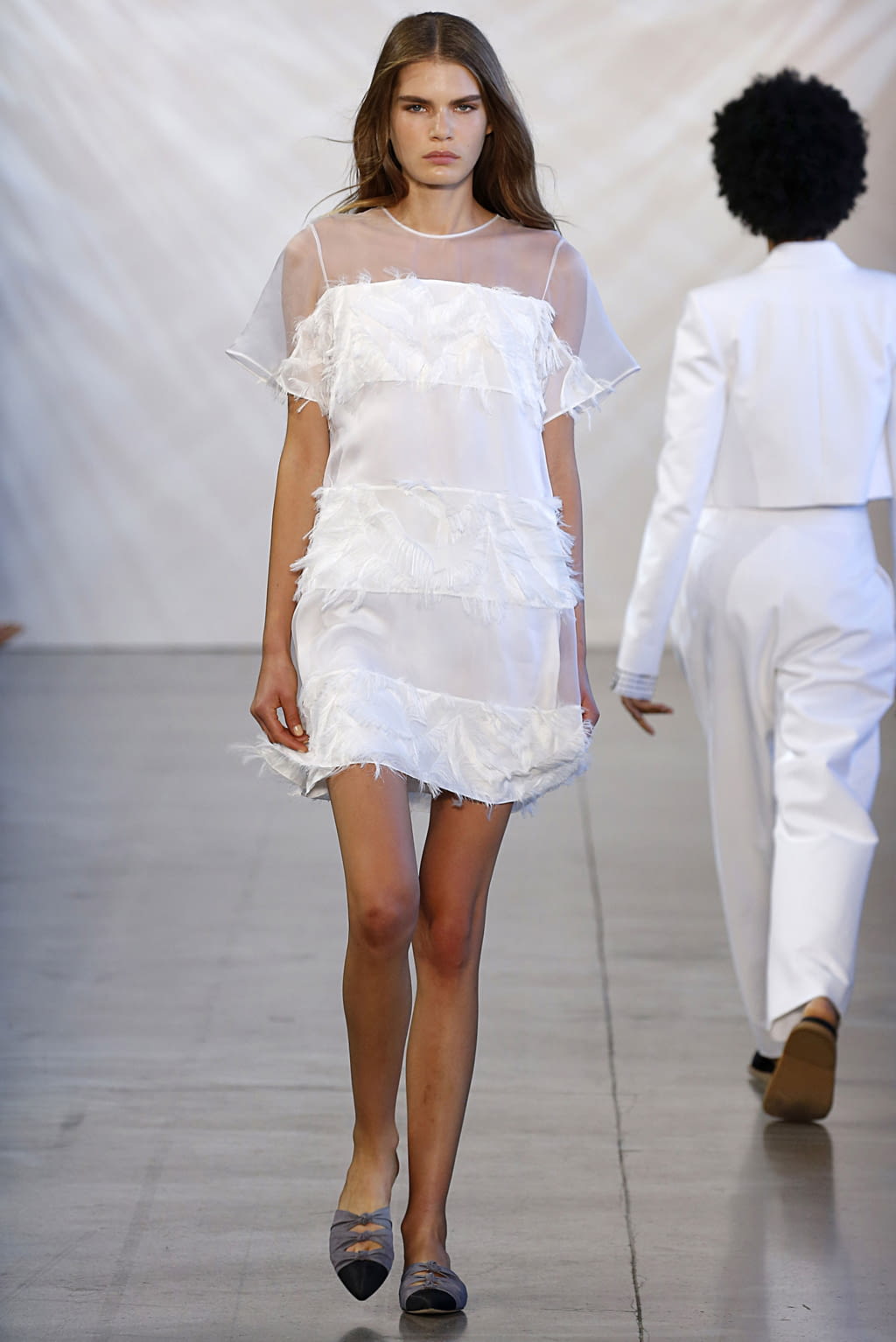 Fashion Week New York Spring/Summer 2019 look 26 from the Noon by Noor collection 女装
