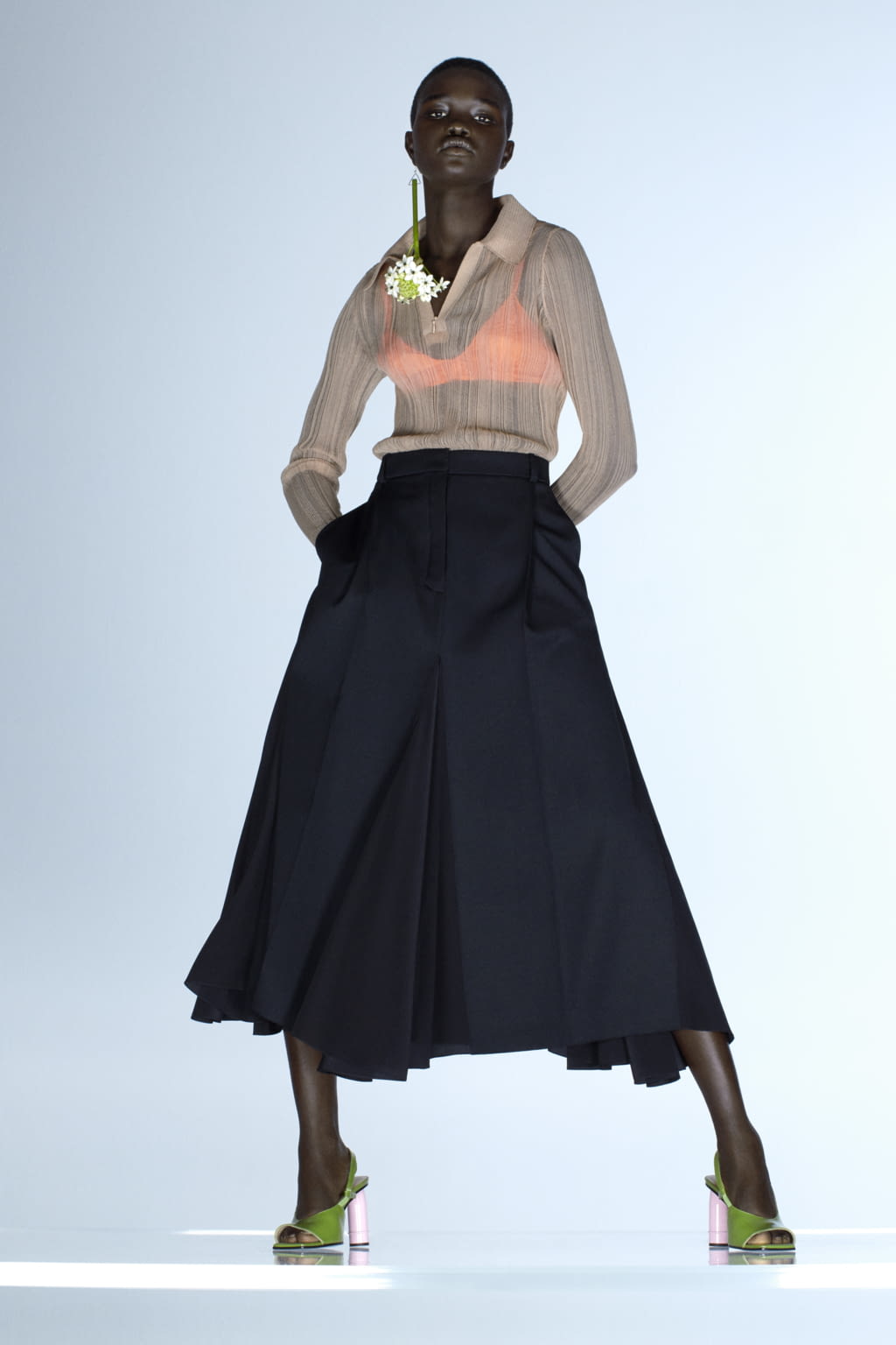 Fashion Week Paris Spring/Summer 2021 look 7 de la collection Nina Ricci womenswear