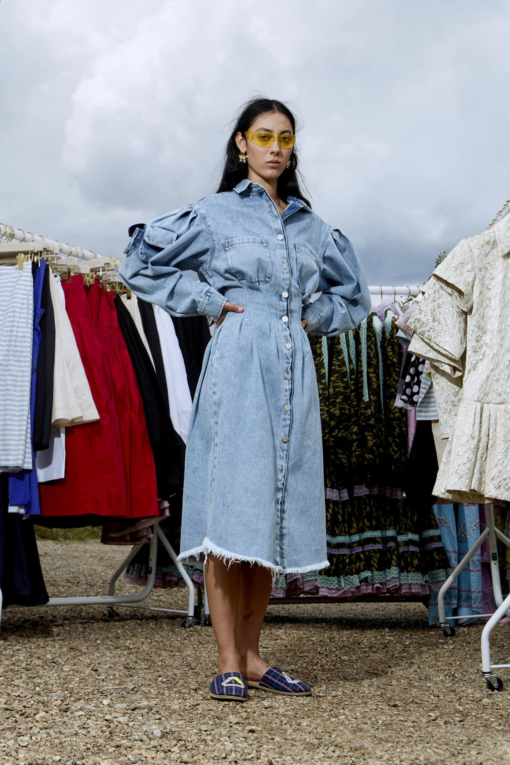 Fashion Week London Resort 2020 look 15 de la collection Natasha Zinko womenswear