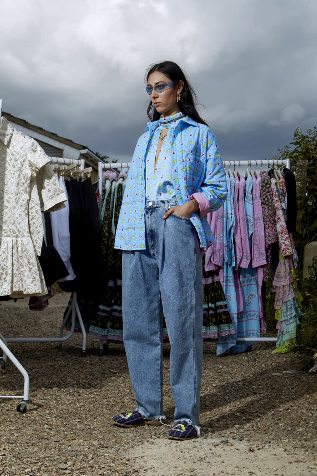 Fashion Week London Resort 2020 look 16 from the Natasha Zinko collection womenswear