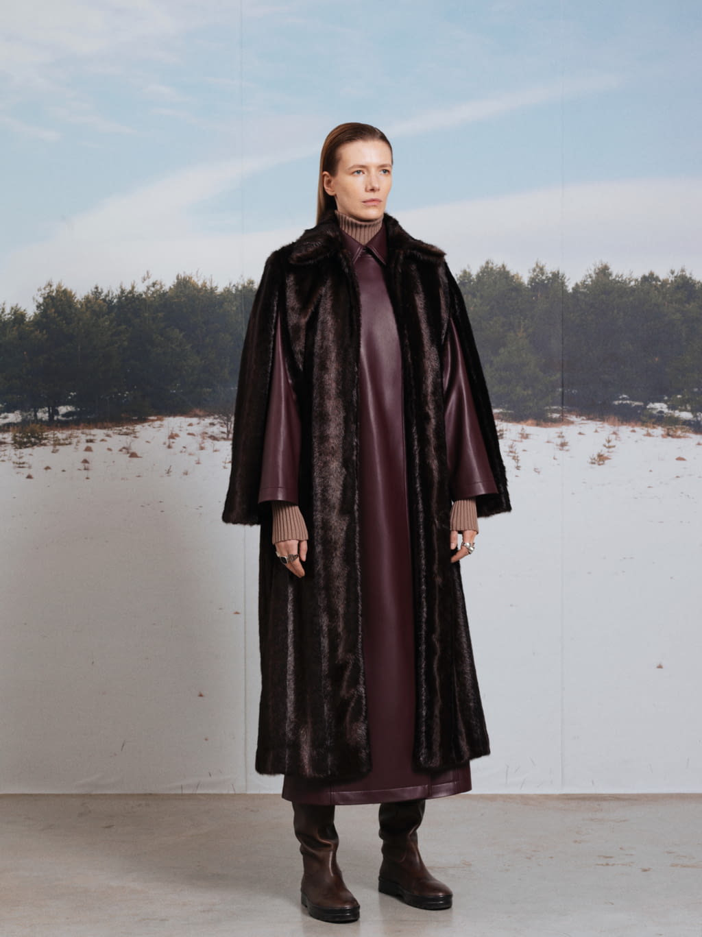 Fashion Week Paris Fall/Winter 2022 look 15 from the Olenich collection 女装
