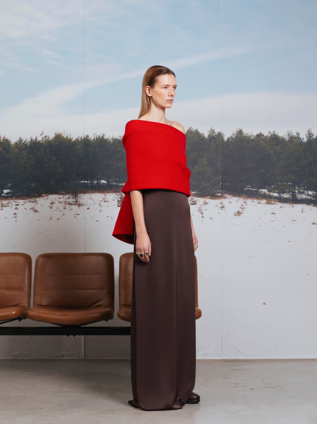 Fashion Week Paris Fall/Winter 2022 look 47 de la collection Olenich womenswear
