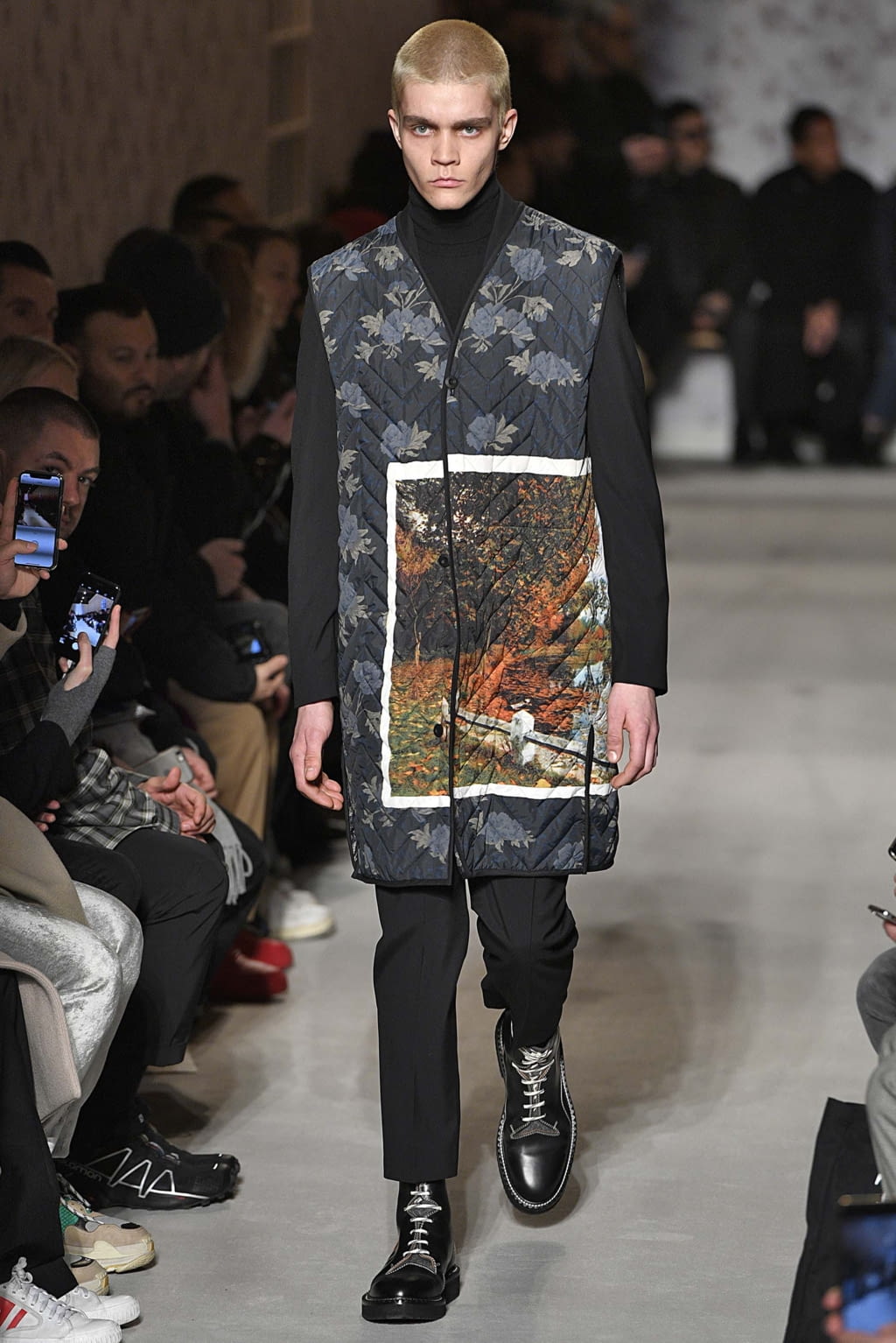 Fashion Week Paris Fall/Winter 2018 look 14 from the OAMC collection menswear