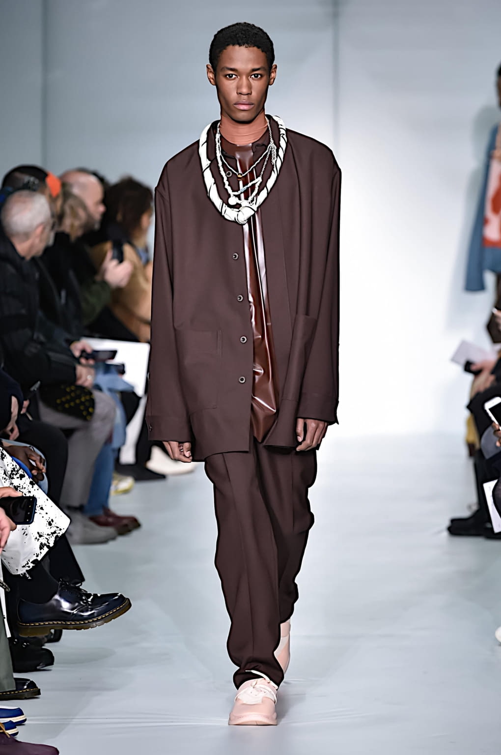 Fashion Week Paris Fall/Winter 2019 look 14 from the OAMC collection menswear