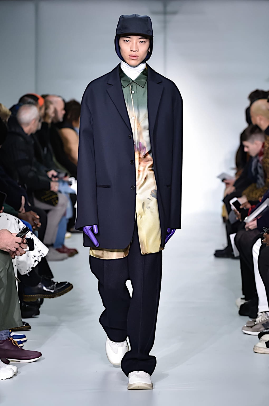 Fashion Week Paris Fall/Winter 2019 look 20 from the OAMC collection menswear