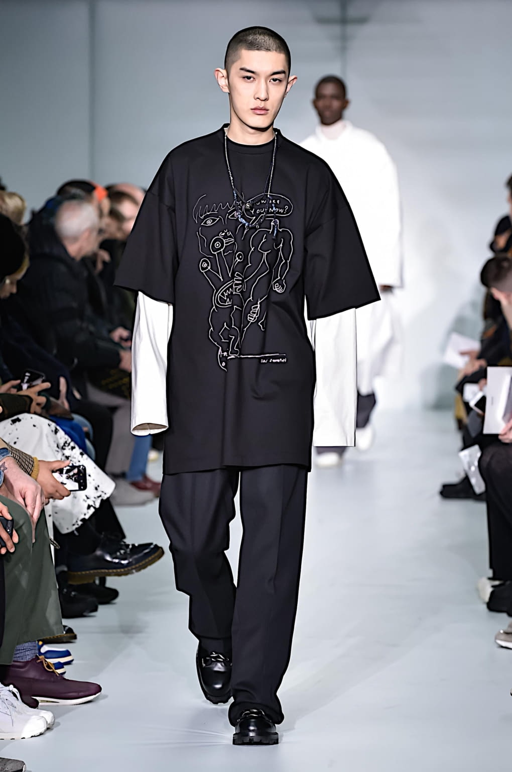 Fashion Week Paris Fall/Winter 2019 look 31 from the OAMC collection menswear