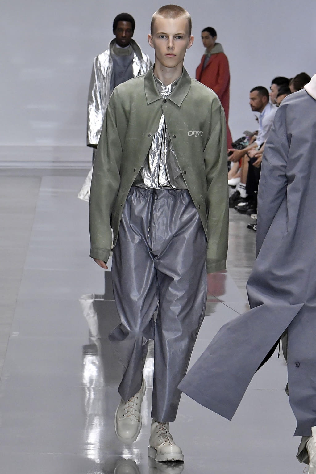 Fashion Week Paris Spring/Summer 2019 look 2 from the OAMC collection menswear